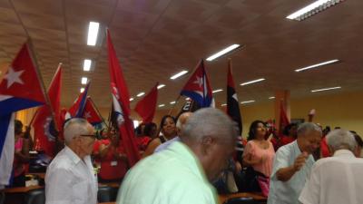 Homenaje a combatientes revolucionarios cubanos