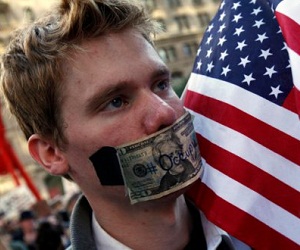 Manifestantes del grupo Ocupar Wall Street